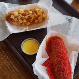 potato and hot cheeto mozzarella dog potato and hot cheeto mozzarella dog