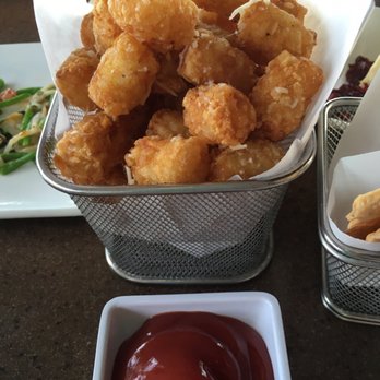 RumFire - Tara's....Parmesan truffle tater tots.  So good...wish they had some fried pepperoni mixed in.  Still good though! - Asian Fusion Near Me - Honolulu, Hawaii