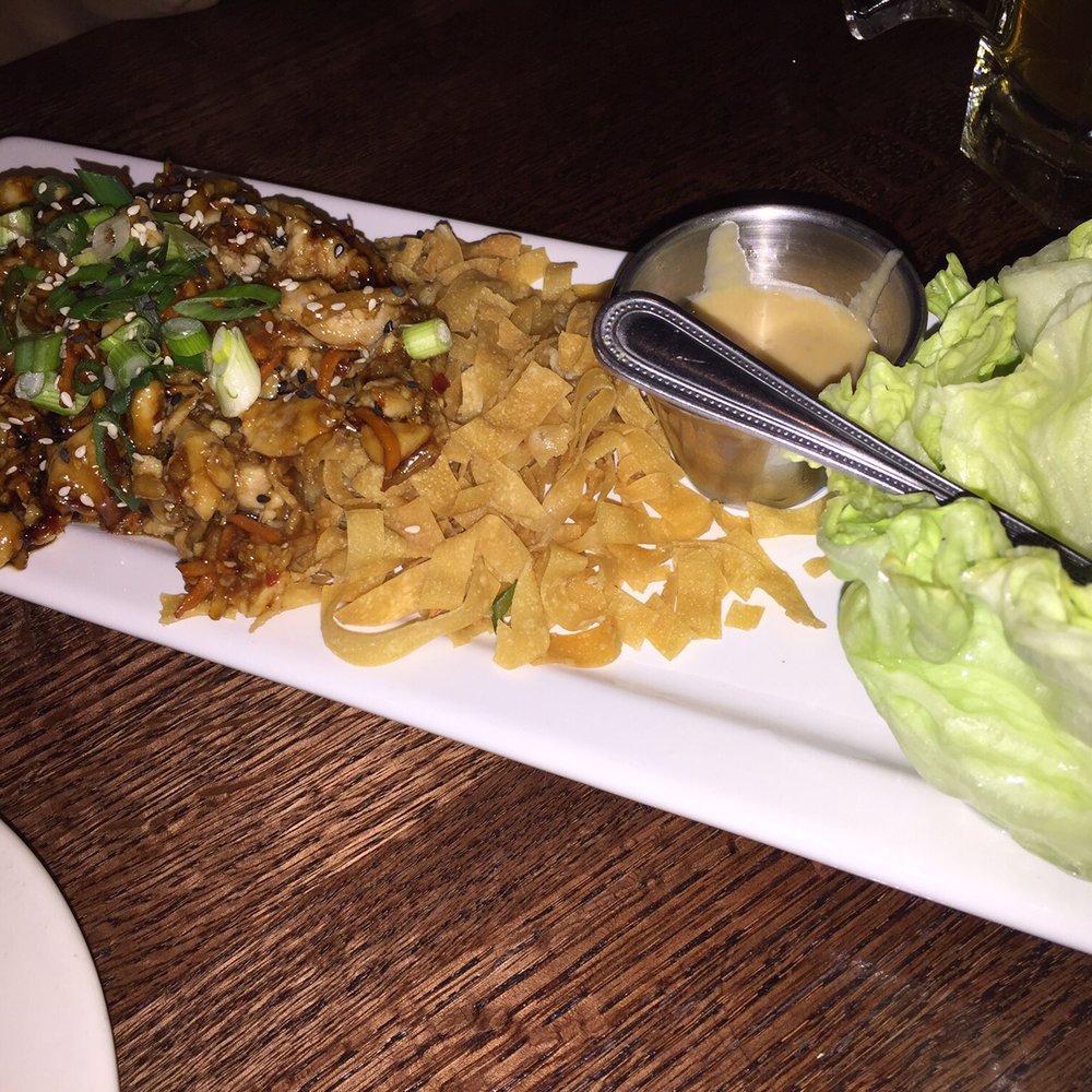 Houlihan's - Chicken lettuce wraps - 5 stars (a little sweet for my taste but very delicious) - Bars Near Me - Eagan, Minnesota