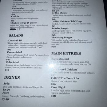 Elevated Sol - Menu: no brined chicken or ribs available - Comfort Food Near Me - Rochester, New York