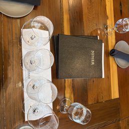 The food and wine tasting