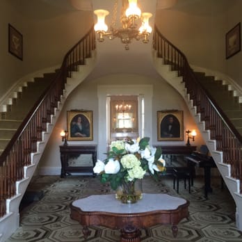 Berry Hill Resort - Main staircase of the historic Berry Hill Mansion - Hotels Near Me - South Boston, Virginia Berry Hill Resort - Main staircase of the historic Berry Hill Mansion - Hotels Near Me - South Boston, Virginia