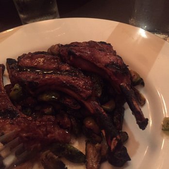 The Stables - Lamb lollipops and brussel sprouts - New American Near Me - Richmond, Virginia