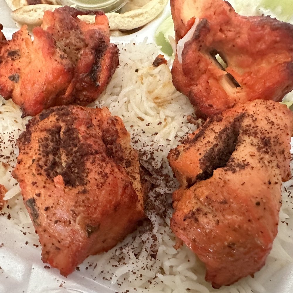 Kabob Xpress حلال - Huge checks of Chicken Sheesh Kabob with Sumac seasoning! - Halal Near Me - Brentwood, California Kabob Xpress حلال - Huge checks of Chicken Sheesh Kabob with Sumac seasoning! - Halal Near Me - Brentwood, California