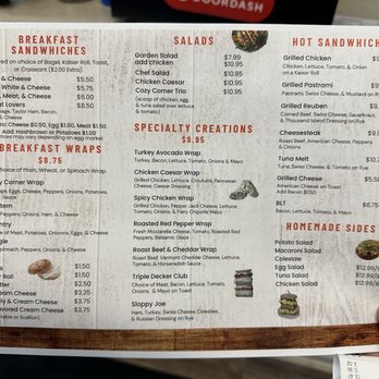 Cozy Corner Bagel & Deli - Menu - Breakfast & Brunch Near Me - Hackettstown, New Jersey Cozy Corner Bagel & Deli - Menu - Breakfast & Brunch Near Me - Hackettstown, New Jersey