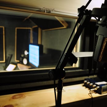 R&J Recording Studios - The view from the recording vocal booth into the control room. - Recording & Rehearsal Studios Near Me - Perth Amboy, New Jersey R&J Recording Studios - The view from the recording vocal booth into the control room. - Recording & Rehearsal Studios Near Me - Perth Amboy, New Jersey