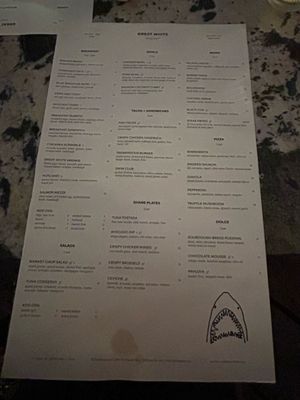 Menu photo 1 Great White Melrose West Hollywood, CA Menu photo 1 Great White Melrose West Hollywood, CA