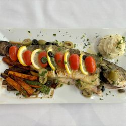 Colonnade Diner - Branzino!