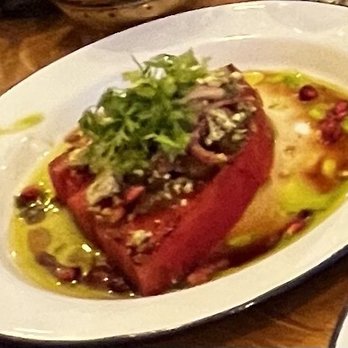 Tavline - Watermelon salad - Middle Eastern Near Me - Paris, 75 Tavline - Watermelon salad - Middle Eastern Near Me - Paris, 75