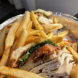 Acropolis Diner Restaurant - Sliced Turkey Triple Decker