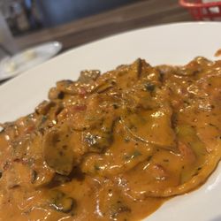 Portofino's Italian Restaurant - The Portabella Ravioli is absolutely delicious! The pasta is tender, the filling is rich and savory, and the flavors are perfectly balancedi