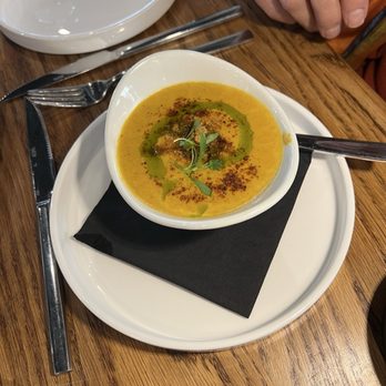 Escondido - Saffron Corn Bisque - Mexican Near Me - Santa Fe, New Mexico
