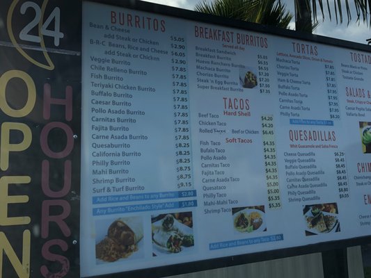 Menu photo 8 Vallarta Express Mexican Eatery San Diego, CA