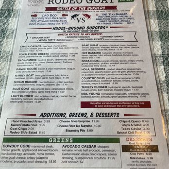 Rodeo Goat - Burgers Near Me - Dallas, Texas Rodeo Goat - Burgers Near Me - Dallas, Texas
