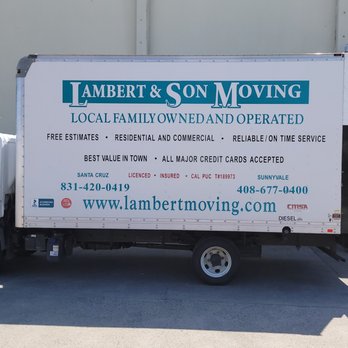 Lambert & Son Moving - Movers Near Me - Santa Cruz, California Lambert & Son Moving - Movers Near Me - Santa Cruz, California