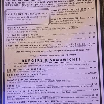 Rockin H Land & Cattle - Steakhouses Near Me - Temple, Oklahoma