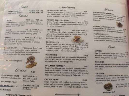 Menu photo 1 Madeline Cafe Pittsburg, TX