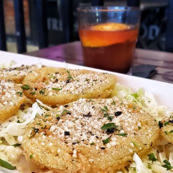Tin Fish - Fried Green Tomato - New American Near Me - Sunrise, Florida Tin Fish - Fried Green Tomato - New American Near Me - Sunrise, Florida