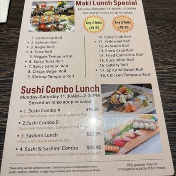 Tokyo Sushi & Steakhouse - Lunch menu - Japanese Near Me - Powell, Tennessee Tokyo Sushi & Steakhouse - Lunch menu - Japanese Near Me - Powell, Tennessee