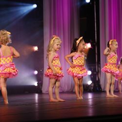 Jive Dance Studio - 2 year olds on stage. So cute!
