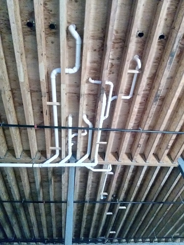 Slide of Straight Flush Plumbing