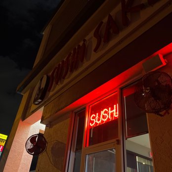 Sushi Sake Killian - a neon sign on the outside of a restaurant - Sushi Bars Near Me - Miami, Florida Sushi Sake Killian - a neon sign on the outside of a restaurant - Sushi Bars Near Me - Miami, Florida