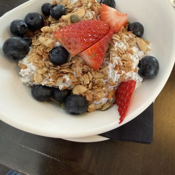 Lazy Goat Tavern - Chia seed pudding - American Near Me - Essex Junction, Vermont Lazy Goat Tavern - Chia seed pudding - American Near Me - Essex Junction, Vermont