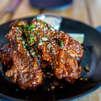 Root Down DIA - Korean BBQ Duck Wings ($25) - New American Near Me - Denver, Colorado