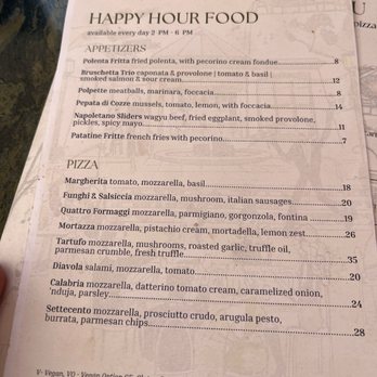 Settecento - Happy hour food - Italian Near Me - Los Angeles, California