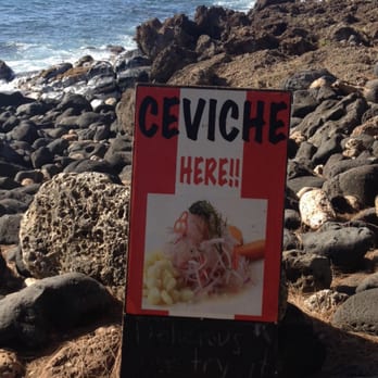 Las Conchas de Su Madre - Look for the sign next to their food truck! - Peruvian Near Me