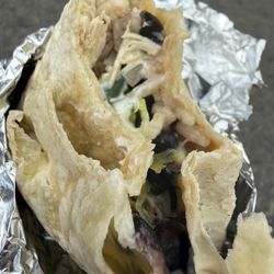 Chicken burrito