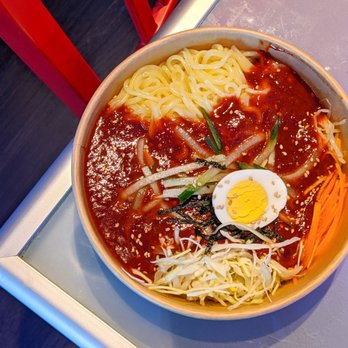 Mama Lee's Korean Kitchen - Jjolmyun (noodles with sweet spicy sauce) - Korean Near Me - Toronto, Ontario