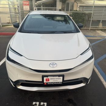 Servco Toyota Windward - Front view of the 2025 Prius Prime - Car Dealers Near Me - Kaneohe, Hawaii