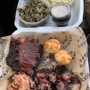 Jim 'N Nick's Bar-B-Q - Smoked Beef Brisket Smoked Chicken Baby Back Ribs Collard Greens Potato Salad - Barbeque Near Me - Smyrna, Tennessee Jim 'N Nick's Bar-B-Q - Smoked Beef Brisket Smoked Chicken Baby Back Ribs Collard Greens Potato Salad - Barbeque Near Me - Smyrna, Tennessee