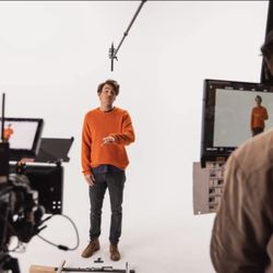 Naknek Films - BTS of a shoot on our Cyc wall
