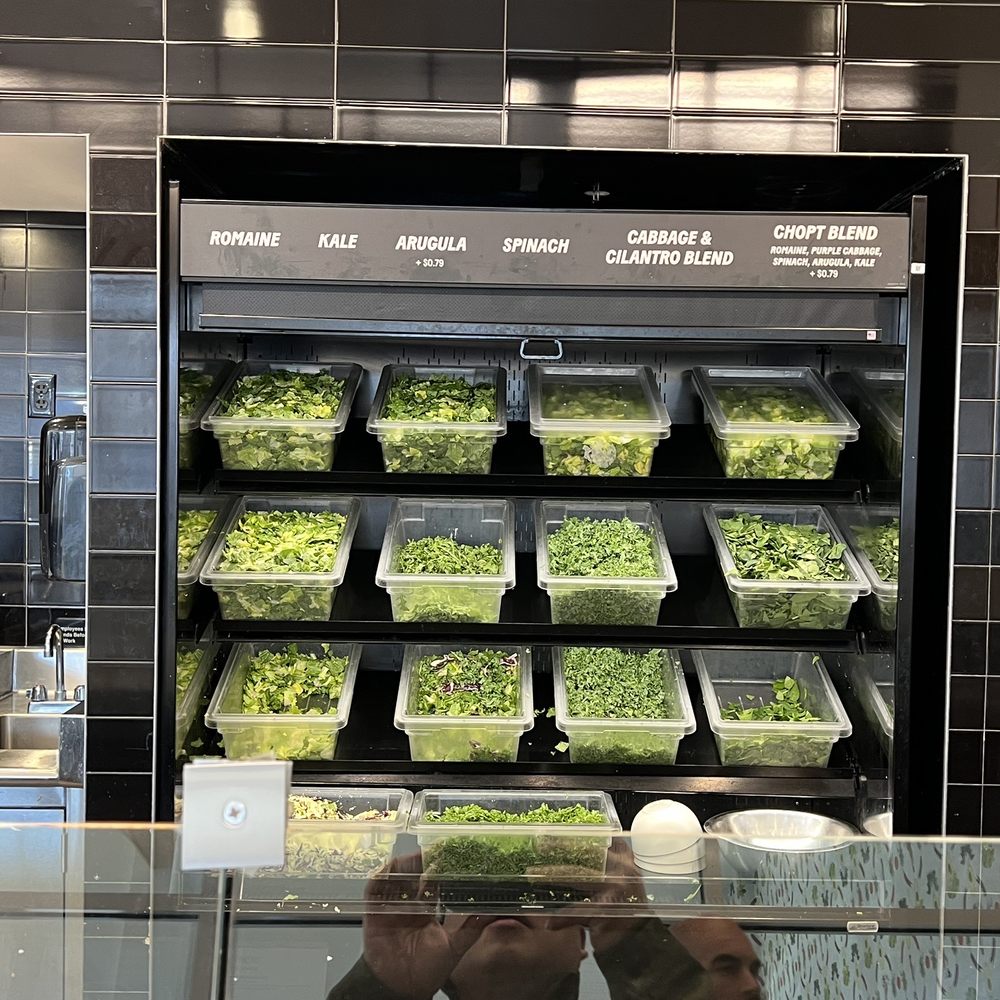 Choice of greens