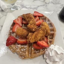 Chicken and waffles Chicken and waffles