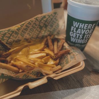 Wingstop - Suppose to be well done cheese fries, however tasted microwaved not crispy whatsoever - Chicken Wings Near Me - Fresno, California Wingstop - Suppose to be well done cheese fries, however tasted microwaved not crispy whatsoever - Chicken Wings Near Me - Fresno, California