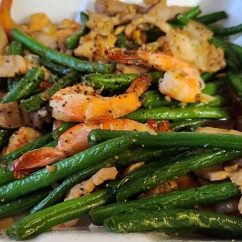 Huong - Dau que xao tom va thit (stir fried string beans w/ shrimp and pork) - Vietnamese Near Me - Santa Ana, California Huong - Dau que xao tom va thit (stir fried string beans w/ shrimp and pork) - Vietnamese Near Me - Santa Ana, California
