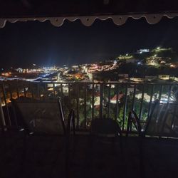 Galleon House - Night view from the balcony.