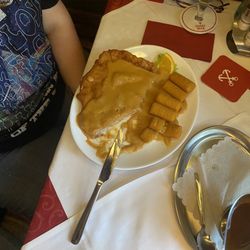 Restaurant Adria - Rahm schnitzel mit kroketts