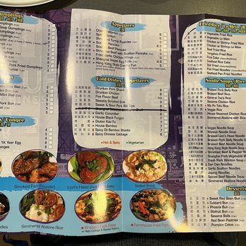 Dumpling Den - November 2021 Menu - Shanghainese Near Me - Fort Lee, New Jersey