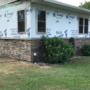 Melhorn's Construction - Another view of siding to be completed. - Roofing Near Me - Hibbing, Minnesota Melhorn's Construction - Another view of siding to be completed. - Roofing Near Me - Hibbing, Minnesota