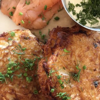 Saba - Potato Latkes 18$ - Mediterranean Near Me - New Orleans, Louisiana
