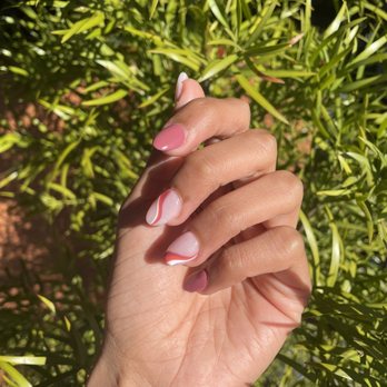 Nail Bar - Mountain View - Following Pinterest ref - nails by Mandy final product - Nail Salons Near Me - Mountain View, California