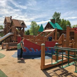 Kayla's Playground - A partial view of the big kids area.