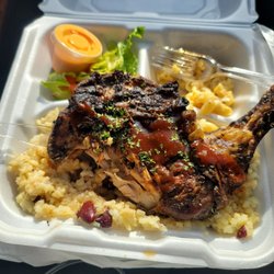 "Jerk chicken, large"