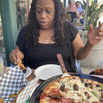 4th & Mill - Wife enjoying meal - American Near Me - Rancho Cucamonga, California 4th & Mill - Wife enjoying meal - American Near Me - Rancho Cucamonga, California