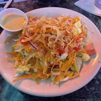 Bubba's 33 - Side Salad was HUGE! - Burgers Near Me - Canton, Ohio