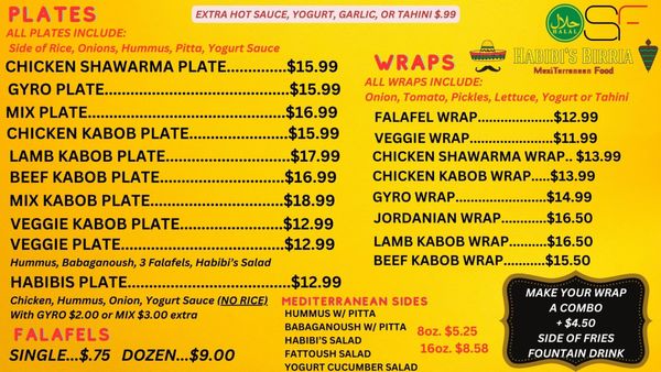 Menu photo 5 Habibi's Birria San Francisco, CA Menu photo 5 Habibi's Birria San Francisco, CA